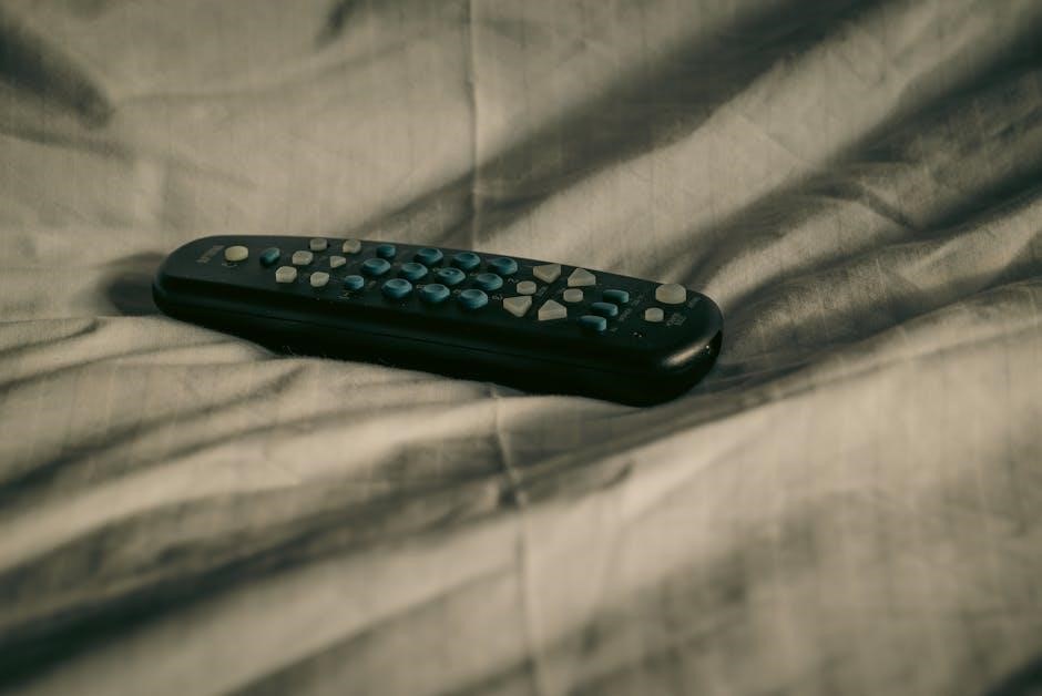 bush tv remote control instructions